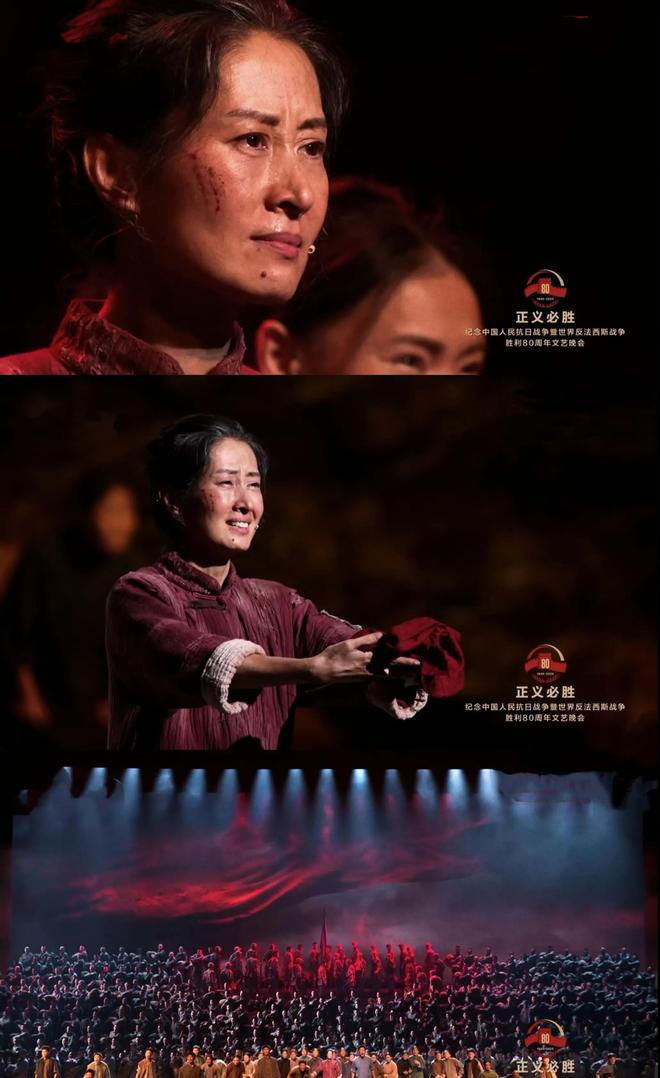 敏涛演哭了罗晋帅气刘昊然台词优秀！九游会j9登陆九三晚会太震撼！被刘(图8)